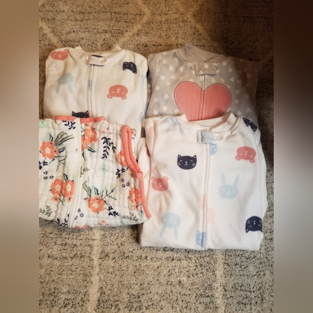 Baby sleeping sack bundle of 4